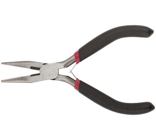 Тонконосы "мини", черные ручки 125 мм КУРС