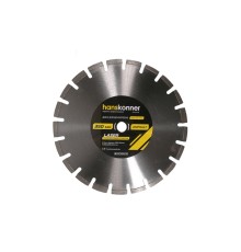 Алмазный диск 350x25,4 LASER ASPHALT, для бензорезов, Hanskonner