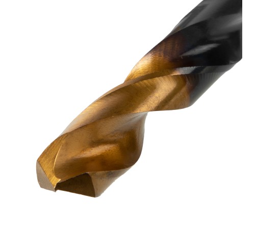 Сверло по металлу, 11 мм, HSS-Tin, Golden Tip, 6 шт. Denzel Сверло по металлу, 11 мм, HSS-Tin, Golden Tip, 6 шт. Denzel
