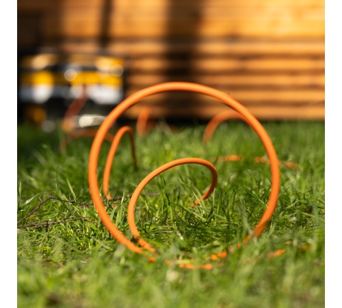 Удлинитель-шнур силовой Garden Series, б/з, ПВС, 20м, 1 розетка, 2 x 1 мм, Denzel