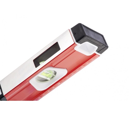 Уровень алюминиевый, магнит, фрезерованный, 3 глазка (1 зеркальный), двухкомпонентные рукоятки, 1200 мм Matrix