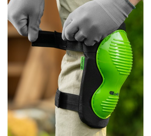 Наколенники с рифленой PVC накладкой, вставка из EVA// Сибртех