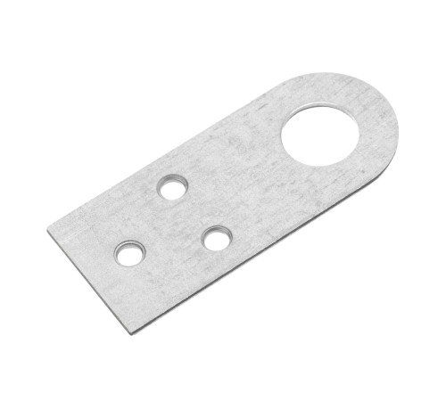 Проушина прямая, 2 мм, 70 х 30 мм, цинк Сибртех