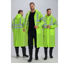 Плащ влагозащитный сигнальный PROFLINE Specialist СОП (ПВХ,210), желтый