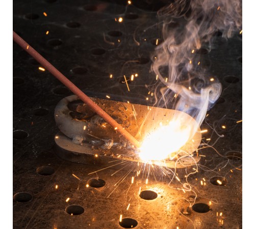 Электроды DER-46, диам. 4 мм, 5 кг, рутиловое покрытие// Denzel