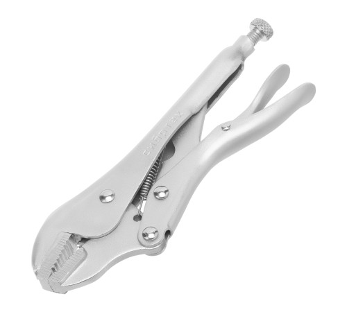 Зажим ручной, усиленный, плоский захват, 180 мм Сибртех