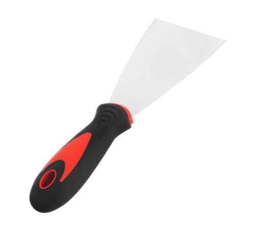 Шпательная лопатка из нержавеющей стали, 80 мм, двухкомпонентная ручка Matrix