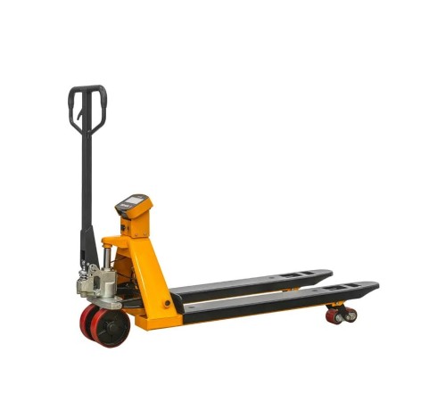 Тележка гидравлическая с весами 2000 кг 1150 мм полиуретановые колеса XILIN BFC20