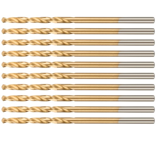 Сверло по металлу Cutop Profi с титановым покрытием, 2х49 мм (10 шт) CUTOP