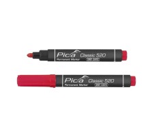 Маркер перманентный красный PICA Classic 520/40 Dry Safe Маркер перманентный красный PICA Classic 520/40 Dry Safe