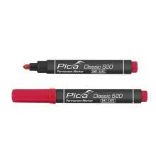 Маркер перманентный красный PICA Classic 520/40 Dry Safe