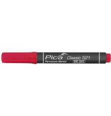 Маркер перманентный красный PICA Classic 521/40 Dry Safe