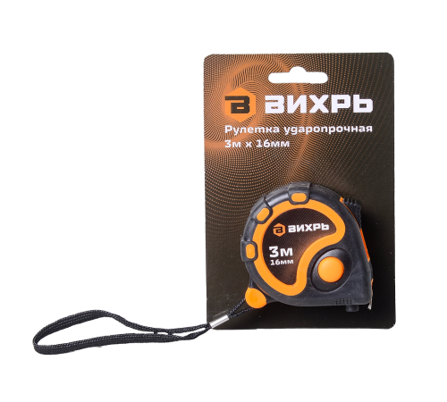 Рулетка ВИХРЬ 3м х 16мм Рулетка ВИХРЬ 3м х 16мм