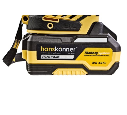 Аккумуляторный ударный винтоверт Hanskonner HCD20280BLC 1BatterySystem Аккумуляторный ударный винтоверт Hanskonner HCD20280BLC 1BatterySystem