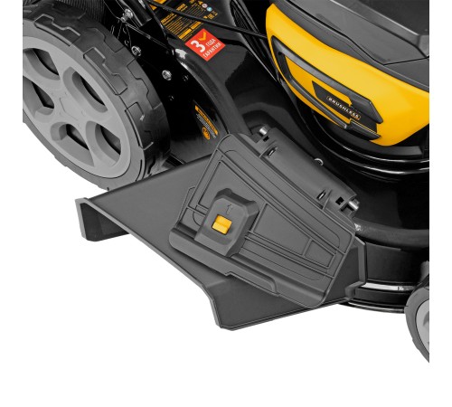 Газонокосилка аккумуляторная бесщет. DLM-460, 460 мм, травосб. 65 л., Li-Ion, 40 В Denzel