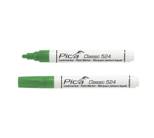 Маркер строительный PICA Classic 524/36 (зелёный) Маркер строительный PICA Classic 524/36 (зелёный)