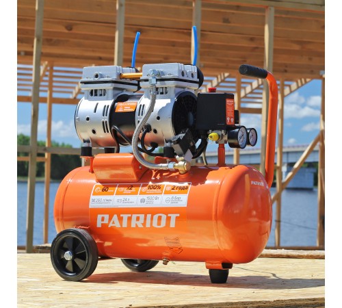 Компрессор поршневой безмасляный PATRIOT WO 24-260 S Компрессор поршневой безмасляный PATRIOT WO 24-260 S
