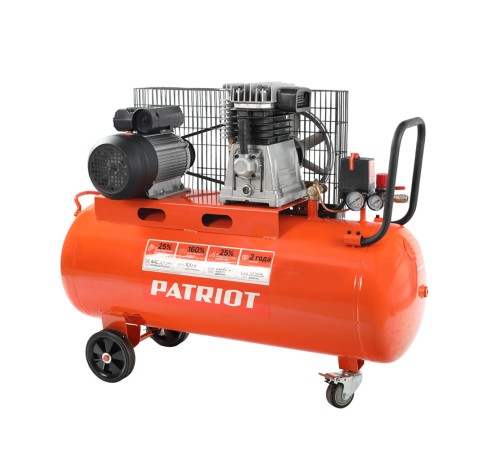 Компрессор поршневой ременной PATRIOT PTR 100-440 I Компрессор поршневой ременной PATRIOT PTR 100-440 I