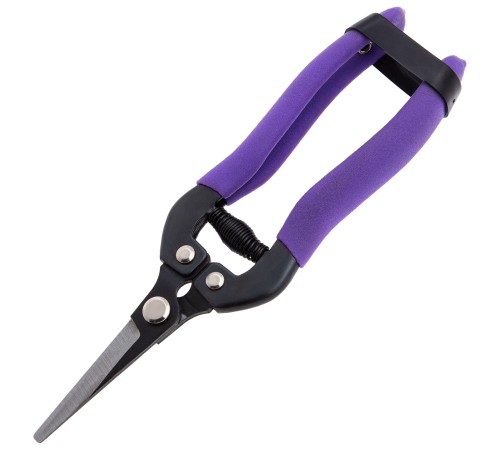 Секатор цветочный, 180 мм, металлические обрезиненные рукоятки, Palisad
