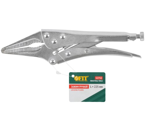 Зажим ручной с фиксатором тип CD 225 мм FIT IT Зажим ручной с фиксатором тип CD 225 мм FIT IT