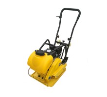 Виброплита TOR C-80T(R) 77 кг, 13,5кН (Loncin) бак, коврик, колесный комплект