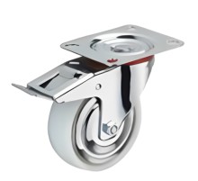 Колесо поворотное полипропилен SRCnb 55 125 мм с тормозом (F) Колесо поворотное полипропилен SRCnb 55 125 мм с тормозом (F)