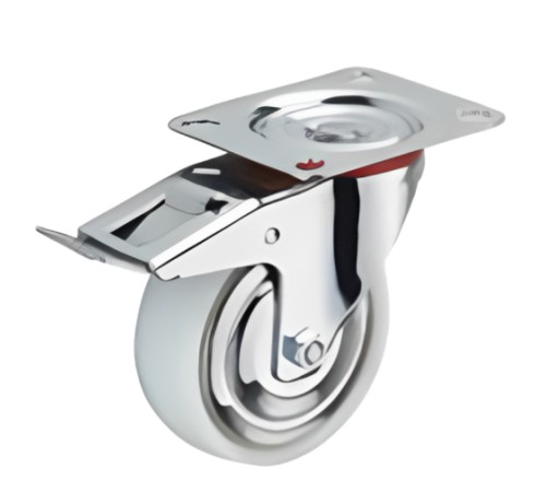 Колесо поворотное полипропилен SRCnb 55 125 мм с тормозом (F) Колесо поворотное полипропилен SRCnb 55 125 мм с тормозом (F)