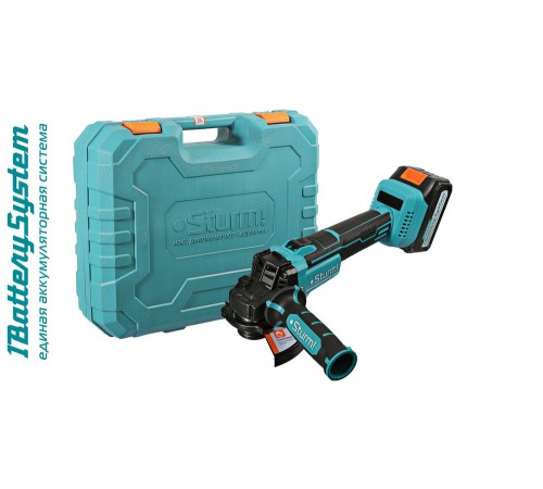 Аккумуляторные УШМ Sturm! CAG1812 1BatterySystem Аккумуляторные УШМ Sturm! CAG1812 1BatterySystem