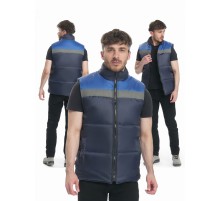 Жилет утепленный Экспертный СОП (тк.Оксфорд), т.синий/васильковый