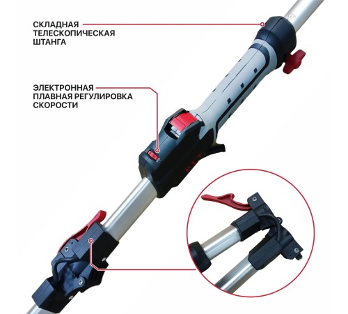 Шлифмашина для стен и потолков сетевая P.I.T. PWG230-C