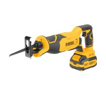 Пила сабельная аккумуляторная RS-180, Li-Ion, 20 В Denzel