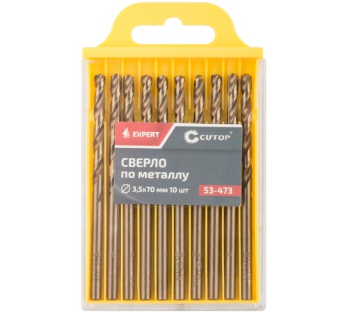 Сверло по металлу Cutop EXPERT, 3,5х70 мм (10 шт) CUTOP