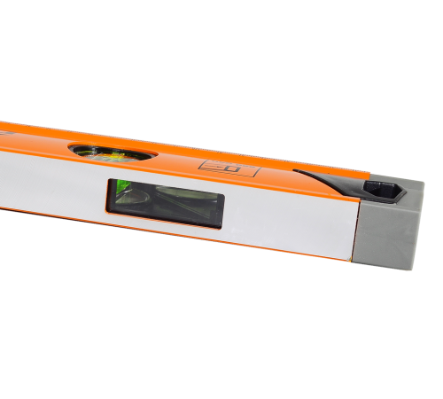 Уровень алюминиевый «Усиленный» 600мм 3 глазка фрезерованный Вихрь