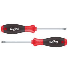 WIHA Отвертка SOFTFINISH, CrMo сталь, матовое хромирование PH1 x 25 мм WH HQ