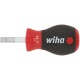 WIHA Отвертка SOFTFINISH, CrMo сталь, матовое хромирование SL5,5 x 25 мм WH HQ