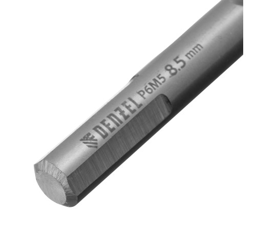 Сверло спиральное по металлу 8,5 x 117 мм, Р6М5, Golden Tip  Denzel
