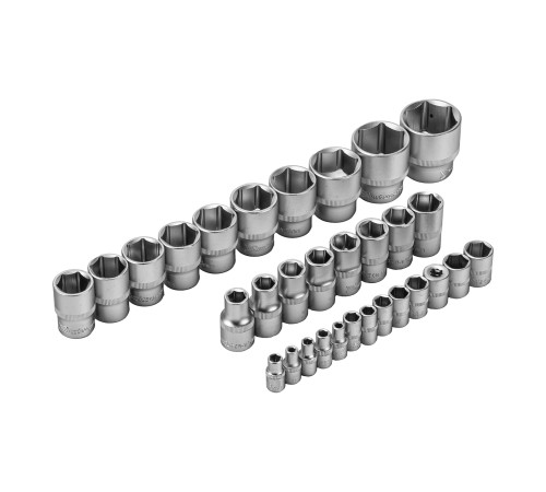 Набор инструментов 94 предмета, CrV, 1/2", 1/4" MTX