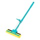 Швабра отжимная, 110 см, губка PVA 26х5,5х6 см, телескопическая рукоятка, бирюзовая, Home Palisad