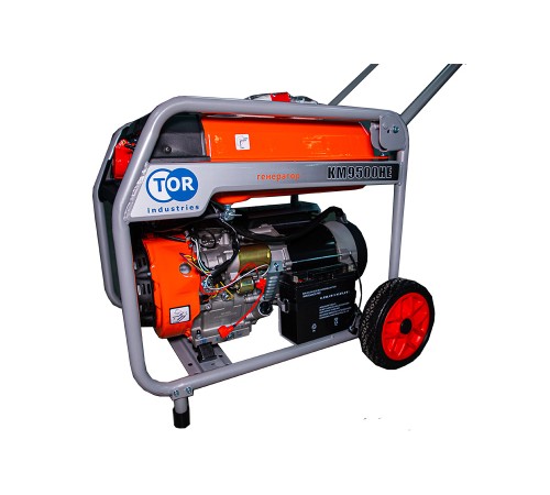 Генератор бензиновый TOR KM9500HE 7кВт 220В/380В с электростартером Генератор бензиновый TOR KM9500HE 7кВт 220В/380В с электростартером