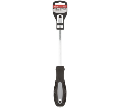 Отвертка "Мастер", CrV сталь, прорезиненная ручка 8х150 мм SL КУРС Отвертка "Мастер", CrV сталь, прорезиненная ручка 8х150 мм SL КУРС