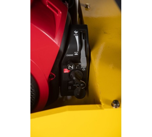 Виброплита реверсивная гидравлическая TOR CY-500 520кг, 60кН (Honda) эл. старт., АКБ, чугунная плита