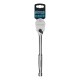 Ключ-трещотка 1/2", CrV, 120 зубьев, цельнометаллический, хром Gross