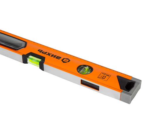 Уровень алюминиевый «Усиленный» 600мм 3 глазка фрезерованный Вихрь