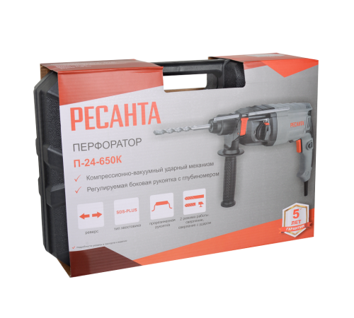 Перфоратор Ресанта П-24-650К Перфоратор Ресанта П-24-650К