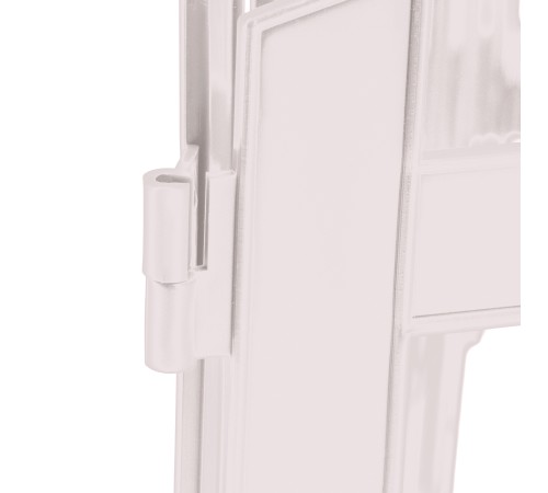 Забор декоративный "Марокко", 28 х 300 см, белый, Palisad Забор декоративный "Марокко", 28 х 300 см, белый, Palisad