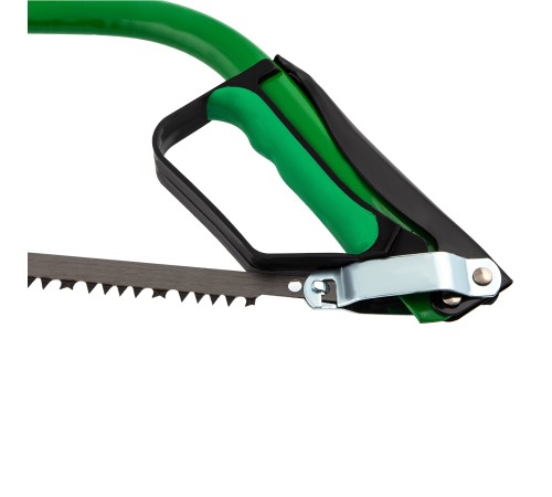 Пила лучковая, 530 мм рабочая часть, двухкомпонентная рукоятка, защитная кулиса, Palisad