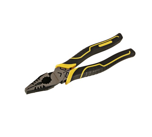 Пассатижи 225мм, эксц. шарнир,+30% к силе реза, СrV, TPR рук., Hanskonner