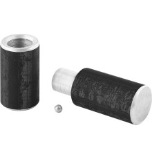 Петля гаражная с шаром, D 22 x 120 мм, 4 шт, Сибртех