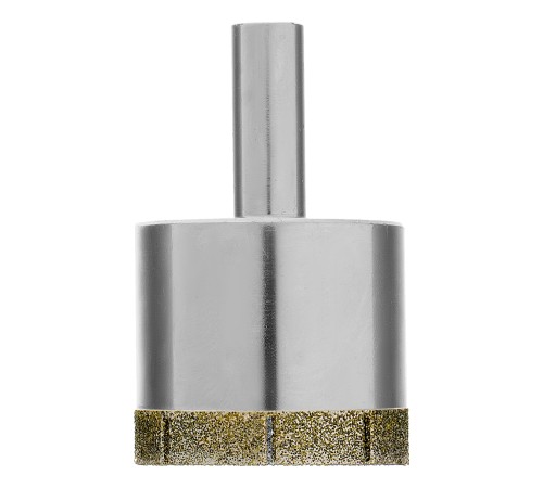 Сверло по стеклу и керамической плитке, 35 х 55 мм, цилиндрический хвостовик Сибртех