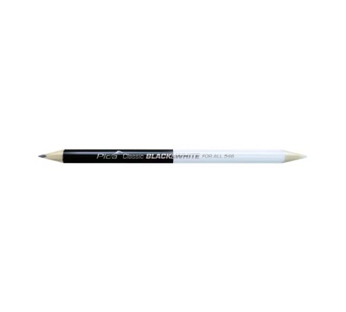Строительный карандаш PICA Classic FOR ALL Black&White 546/24 черный/белый (24 см) Строительный карандаш PICA Classic FOR ALL Black&White 546/24 черный/белый (24 см)